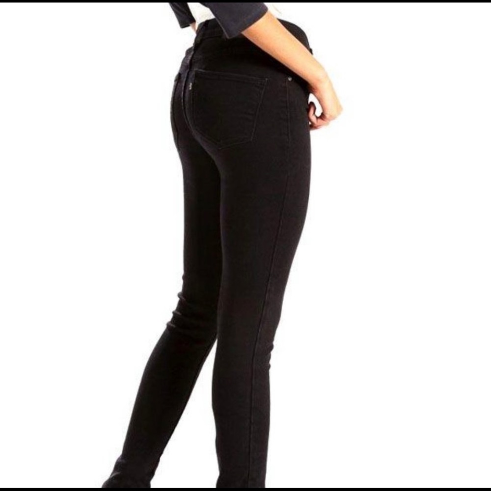 Levi’s 721 Black Skinny Jeans High Rise NWT